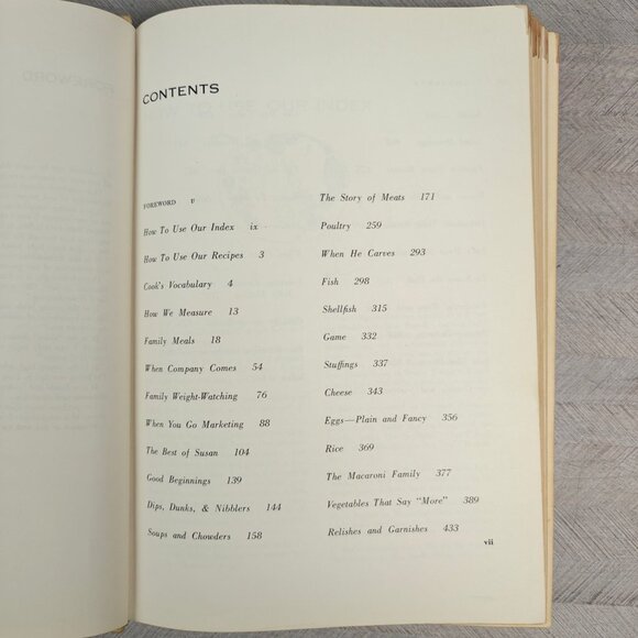 Vintage The Good Housekeeping Cookbook Dorothy B. Marsh 1963 Edition Hardcover - Picture 4 of 11